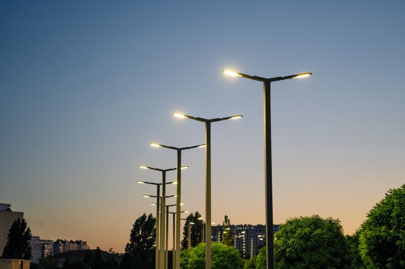 Sidewalk Lighting Installation in Provo, UT